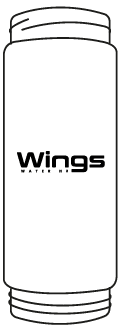 Plastico Policarbonato Wings Water H2